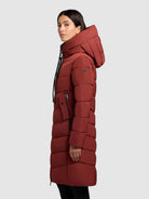 khujo-mantel-mikia2-dark-red-knielanger-damen-steppmantel-regular-fit image 5