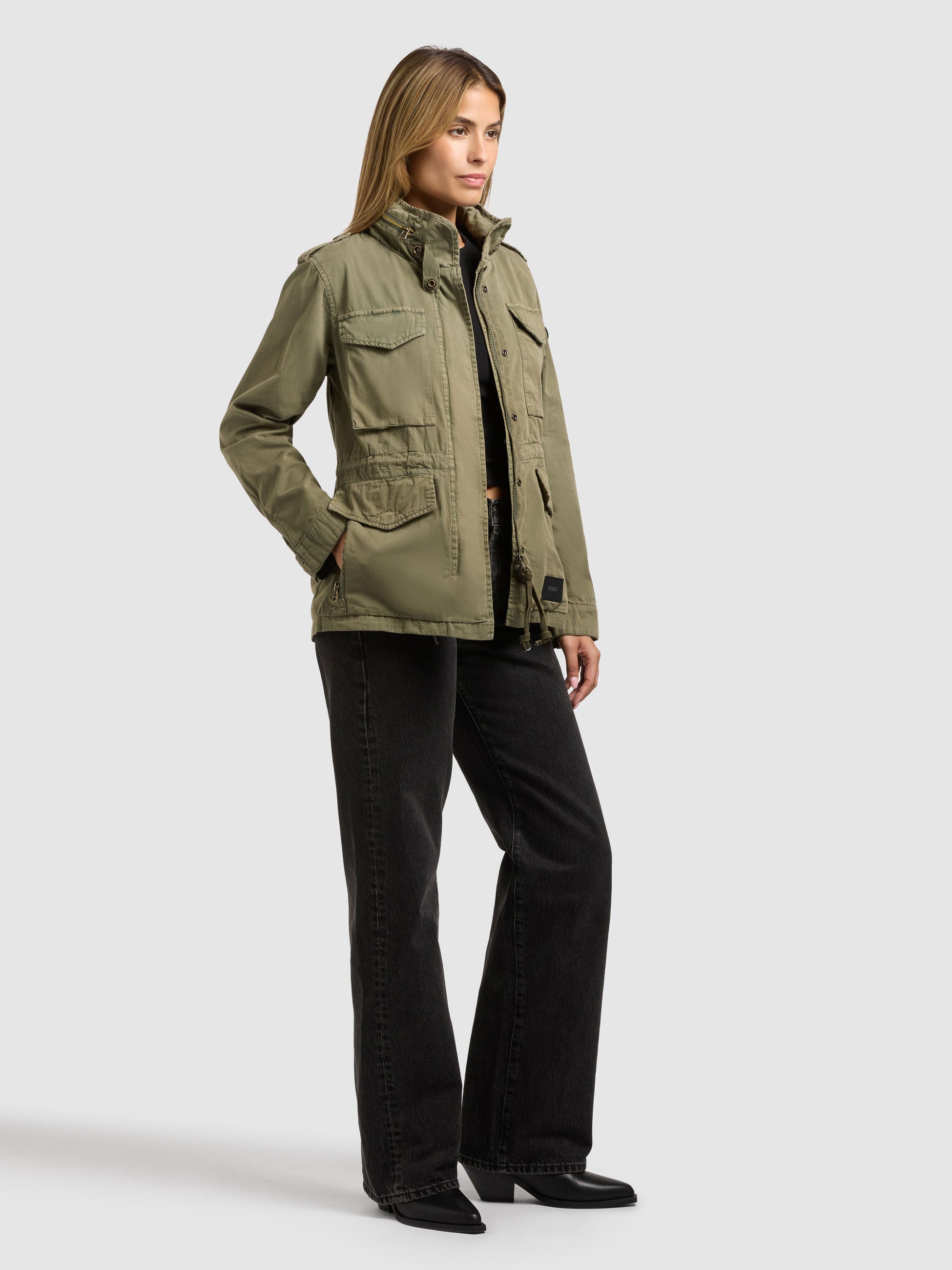 khujo-jacke-nori-olive-fieldjacke-cargojacke-f-r-damen image 6
