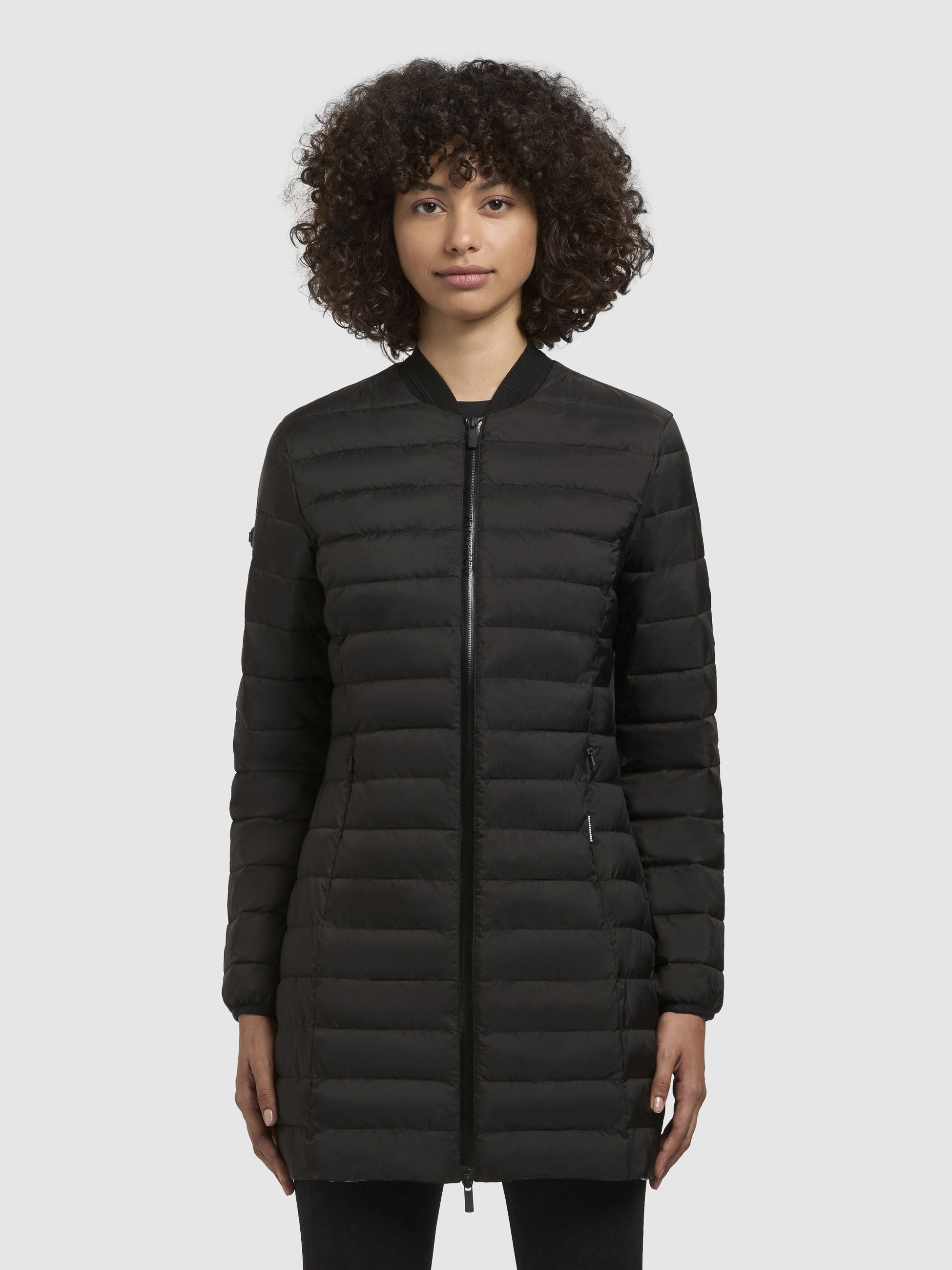 khujo-jacke-gera-damen-steppjacke-slim-fit-schwarz image 4