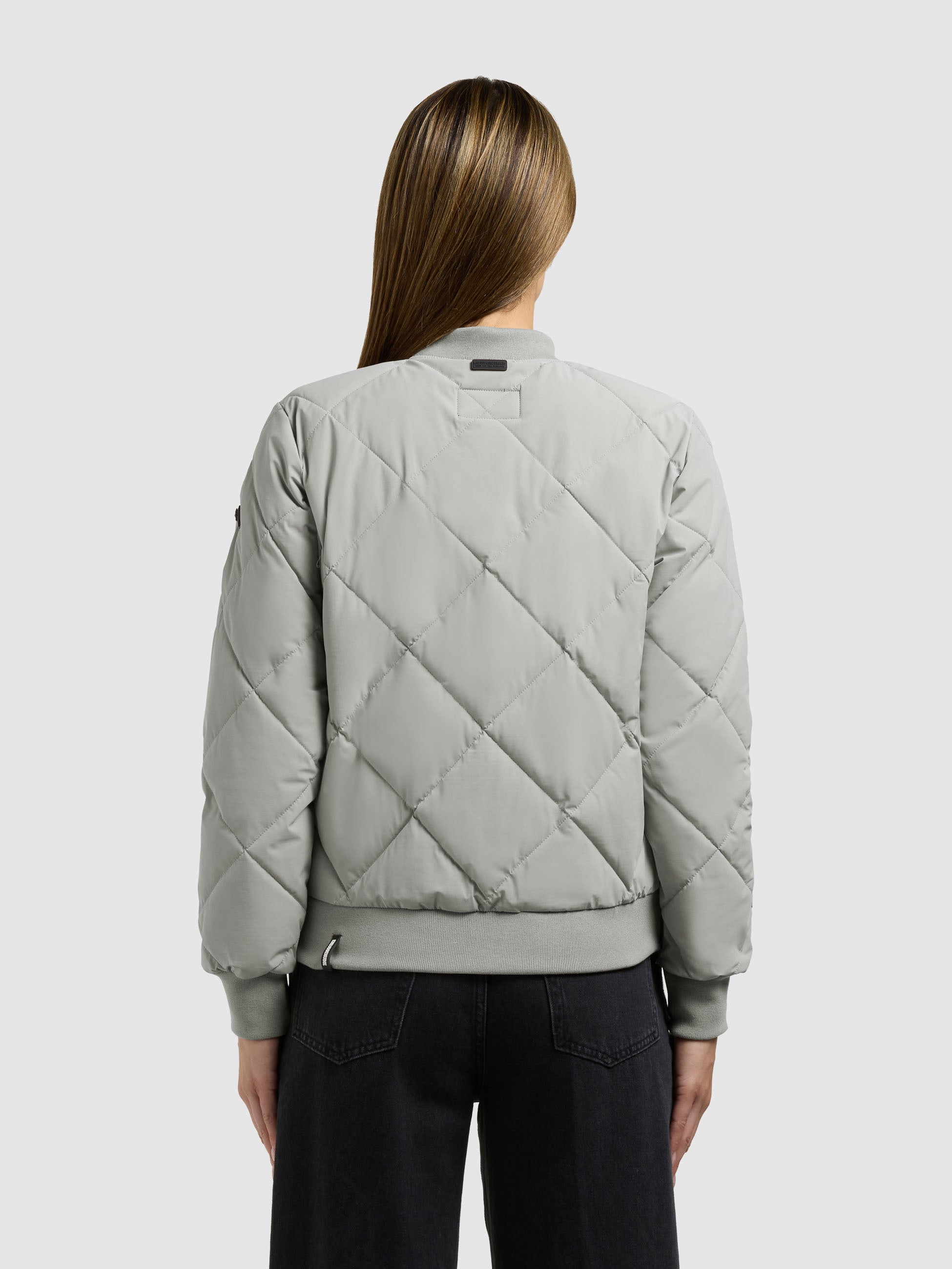 khujo-jacke-ange2-cloud-green-kurze-bomber-steppjacke-f-r-damen image 3