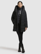 khujo-tenx-damen-parka-steppjacke-dunkelgrau image 2