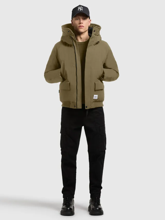 khujo-jacke-jafar-scrub-green-damen-kapuzenjacke-h-ftlang image 1