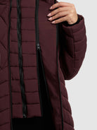 khujo-mantel-ivana-moscato-red-kurzmantel-damen-2in1 image 8