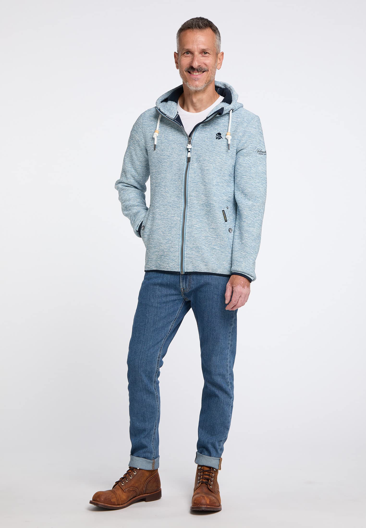 schmuddelwedda-herren-strickfleeceblouson-warme-fleecejacke image 3