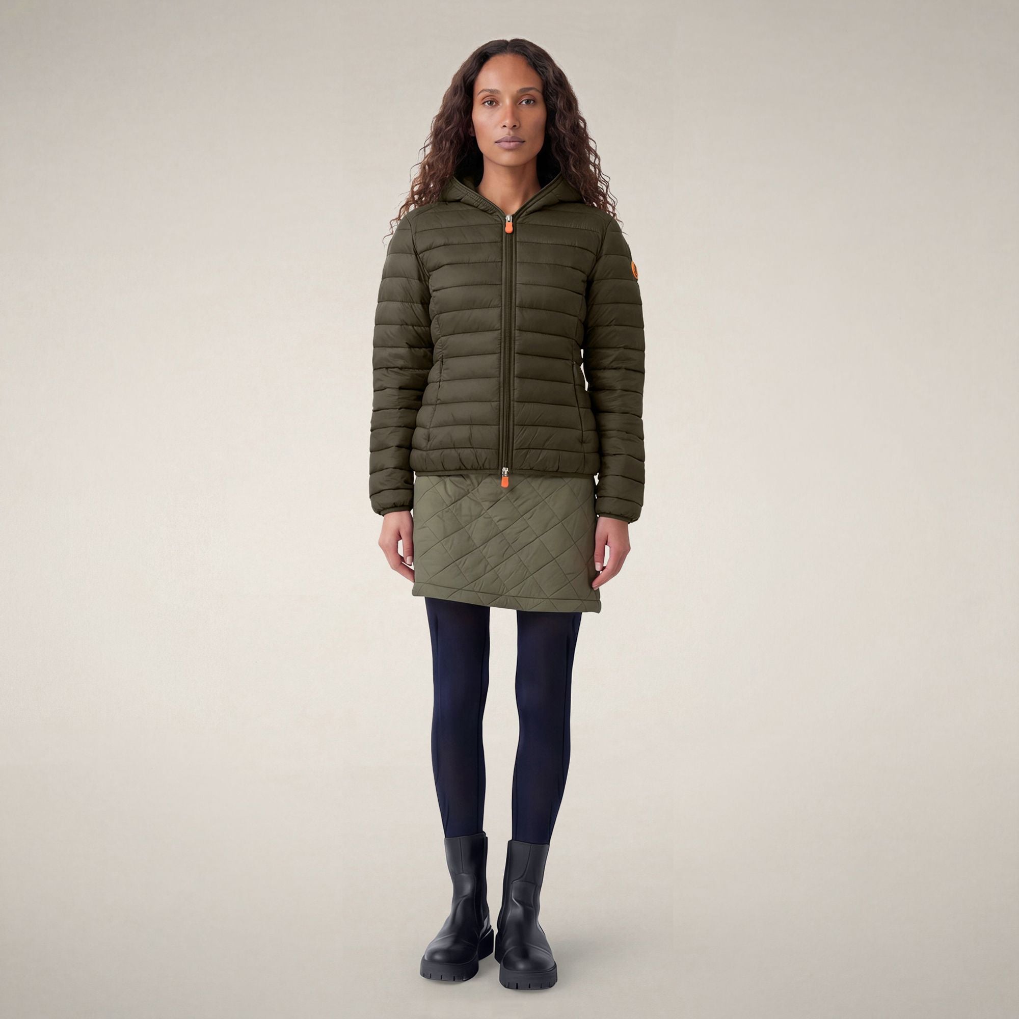 save-the-duck-daisy-damen-daunenjacke-lightair-terra-gr-n image 1