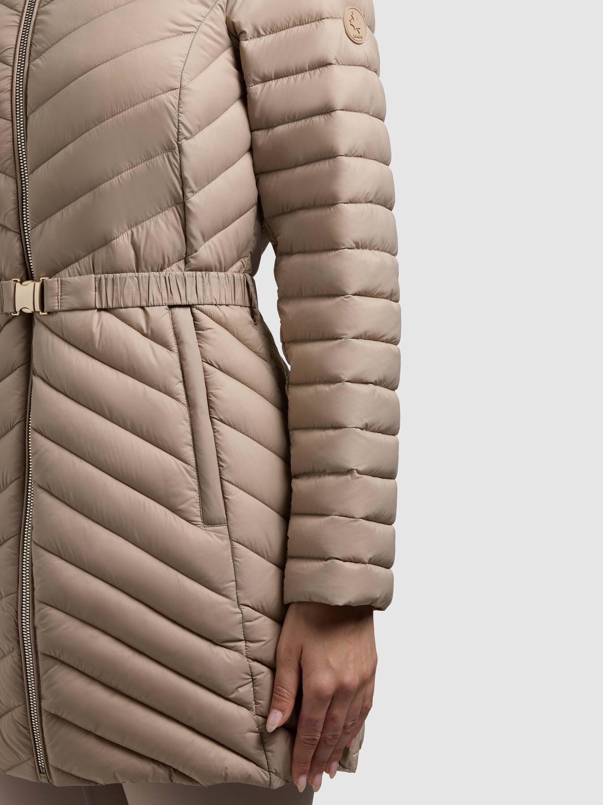 khujo-sola-steppjacke-latte-beige-damen-slim-fit image 8