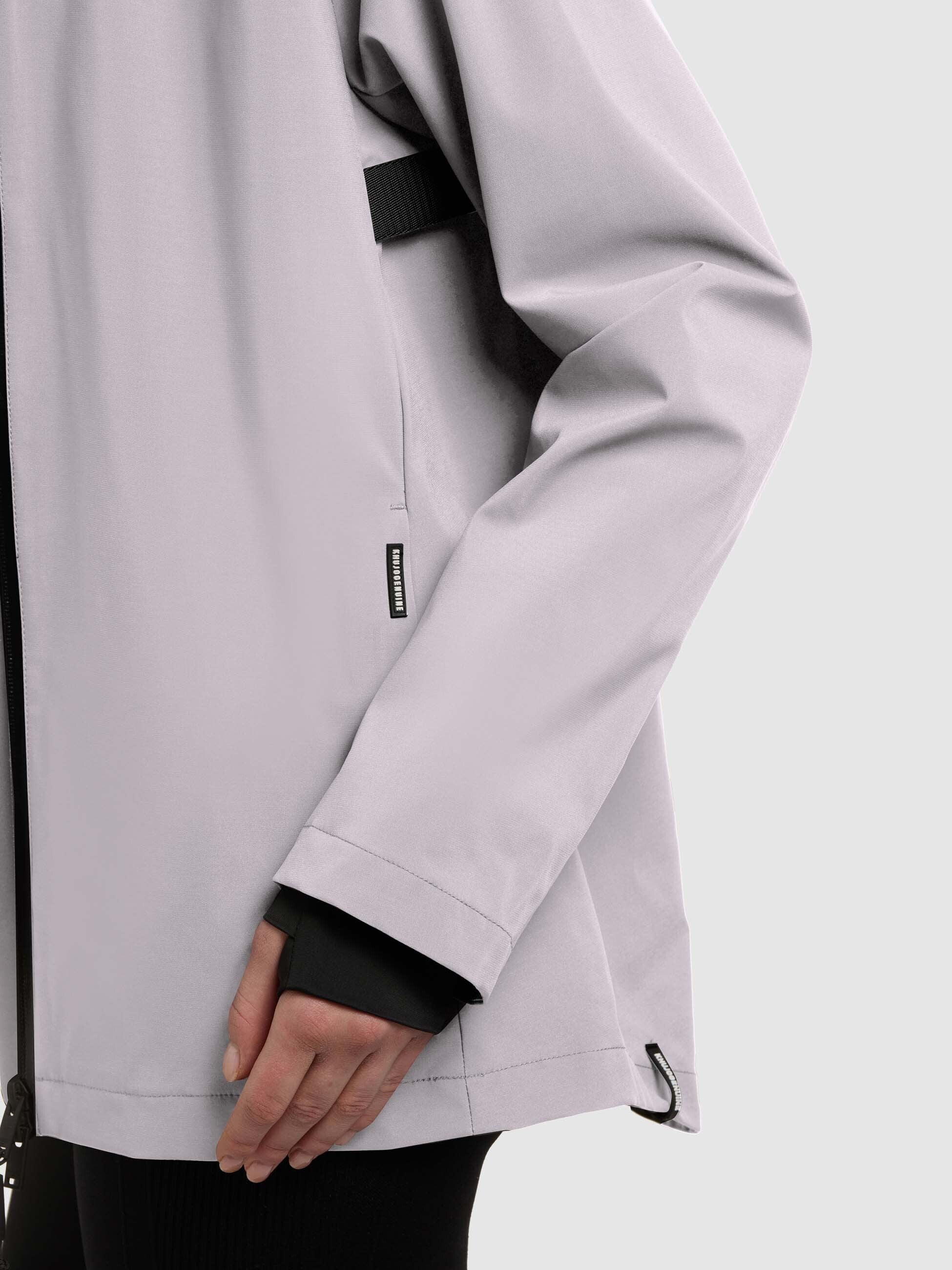 khujo-jacke-wrem-raindrops-lilac-damen-regenjacke-wasserabweisend image 8