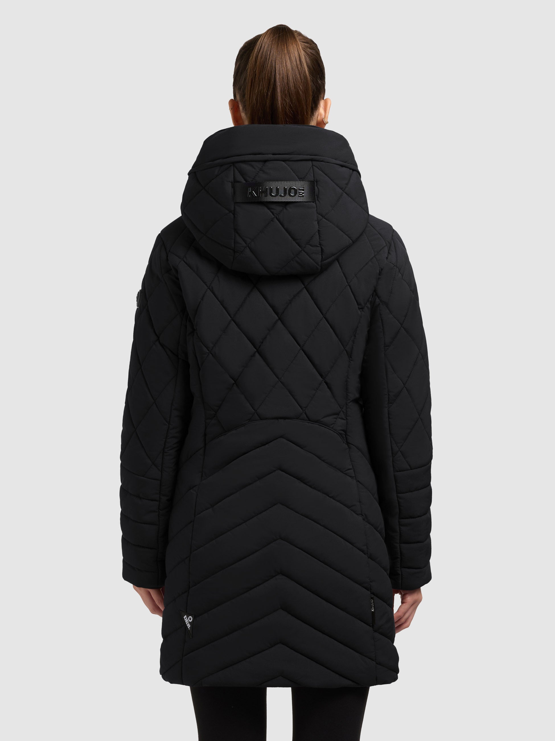 khujo-ivana-steppmantel-damen-black-kurzmantel image 3