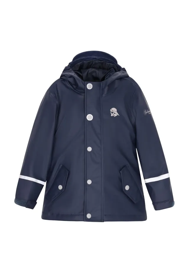 schmuddelwedda-jungen-regenjacke-langarm-mit-rei-verschluss-und-knopfleiste-klap image 1