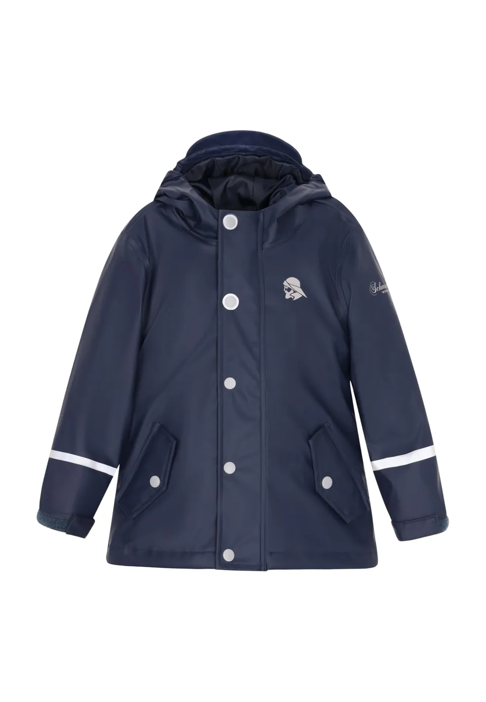 schmuddelwedda-jungen-regenjacke-langarm-mit-rei-verschluss-und-knopfleiste-klap image 1