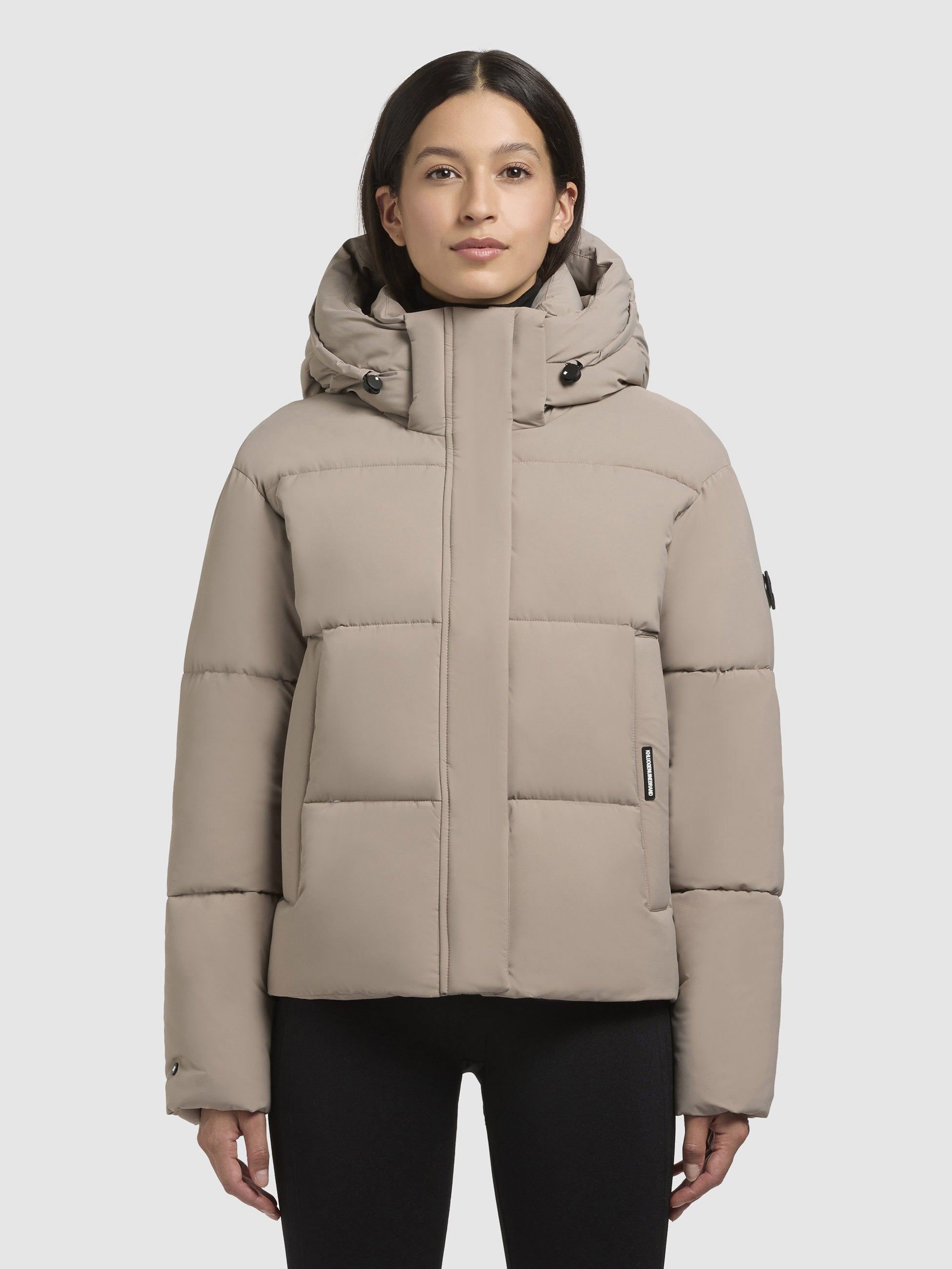 khujo-devina-matt-damen-steppjacke-graubeige-h-ftlang-regular-fit image 4