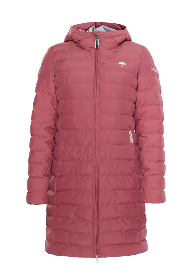 schmuddelwedda-damen-lange-stepp-bergangsjacke-wasserdicht-mit-rei-verschluss image 1