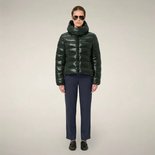 save-the-duck-cosmary-damen-steppjacke-slim-mit-kapuze-nori-gr-n image 1