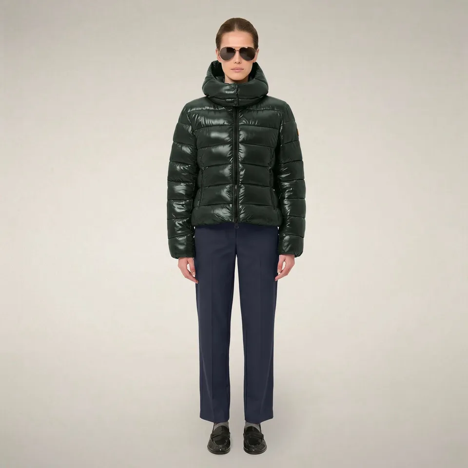 save-the-duck-cosmary-damen-steppjacke-slim-mit-kapuze-nori-gr-n image 1