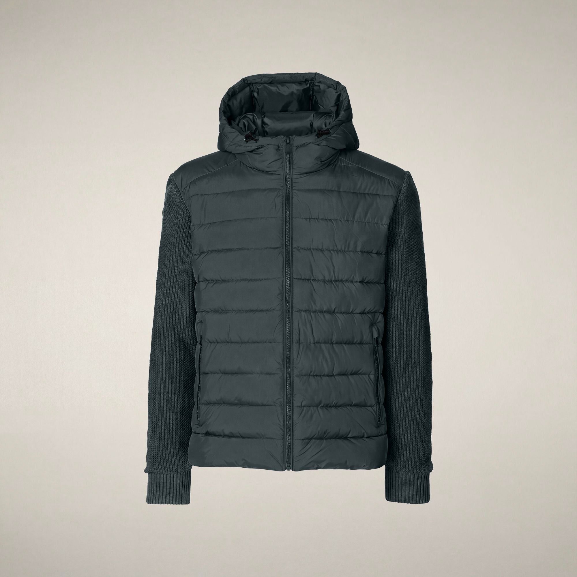 save-the-duck-fen-herren-jacke-verde-nero image 3