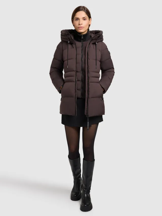 khujo-matla-damen-steppjacke-moody-plum image 1