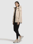 khujo-logisa-damen-sommerjacke-mit-kapuze-light-beige-h-ftlang image 2