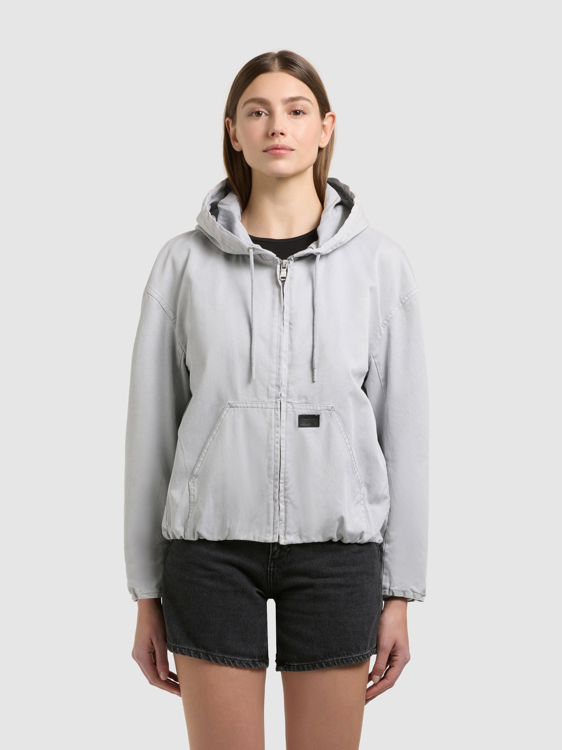 khujo-jacke-judy-light-grey-damen-blousonjacke-mit-kapuze image 4