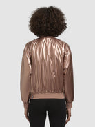 khujo-aneo-damen-bomberjacke-pink-metallic-loose-fit image 3