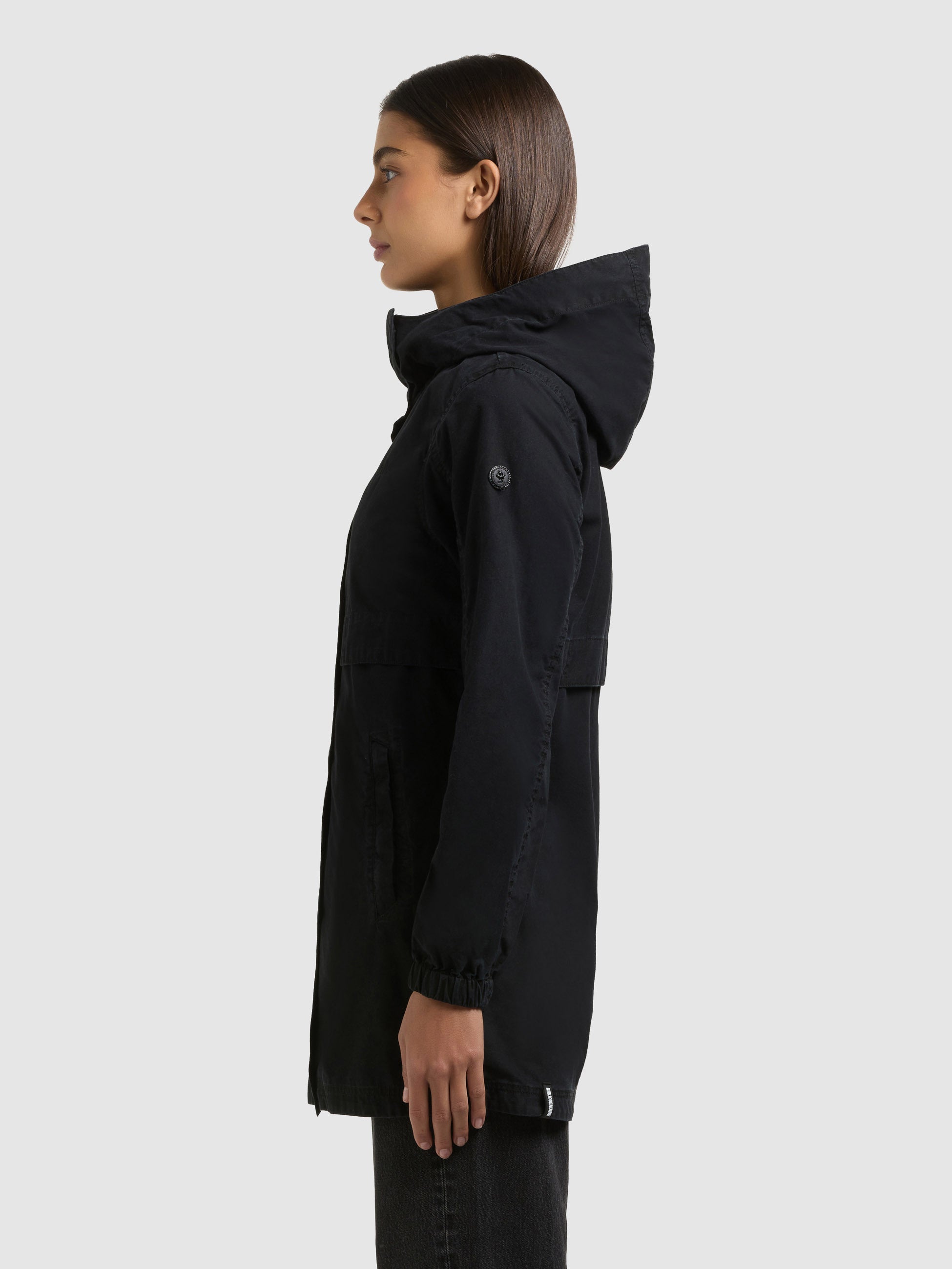 khujo-brava-kapuzenjacke-black-black-slim-fit-sommerjacke image 5