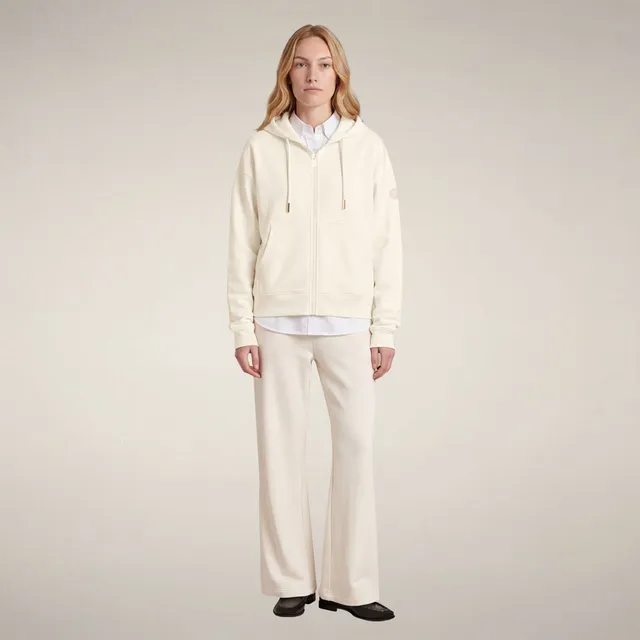 save-the-duck-kiku-damen-hoodie-mit-zip-sweatjacke-wei-wolke image 1