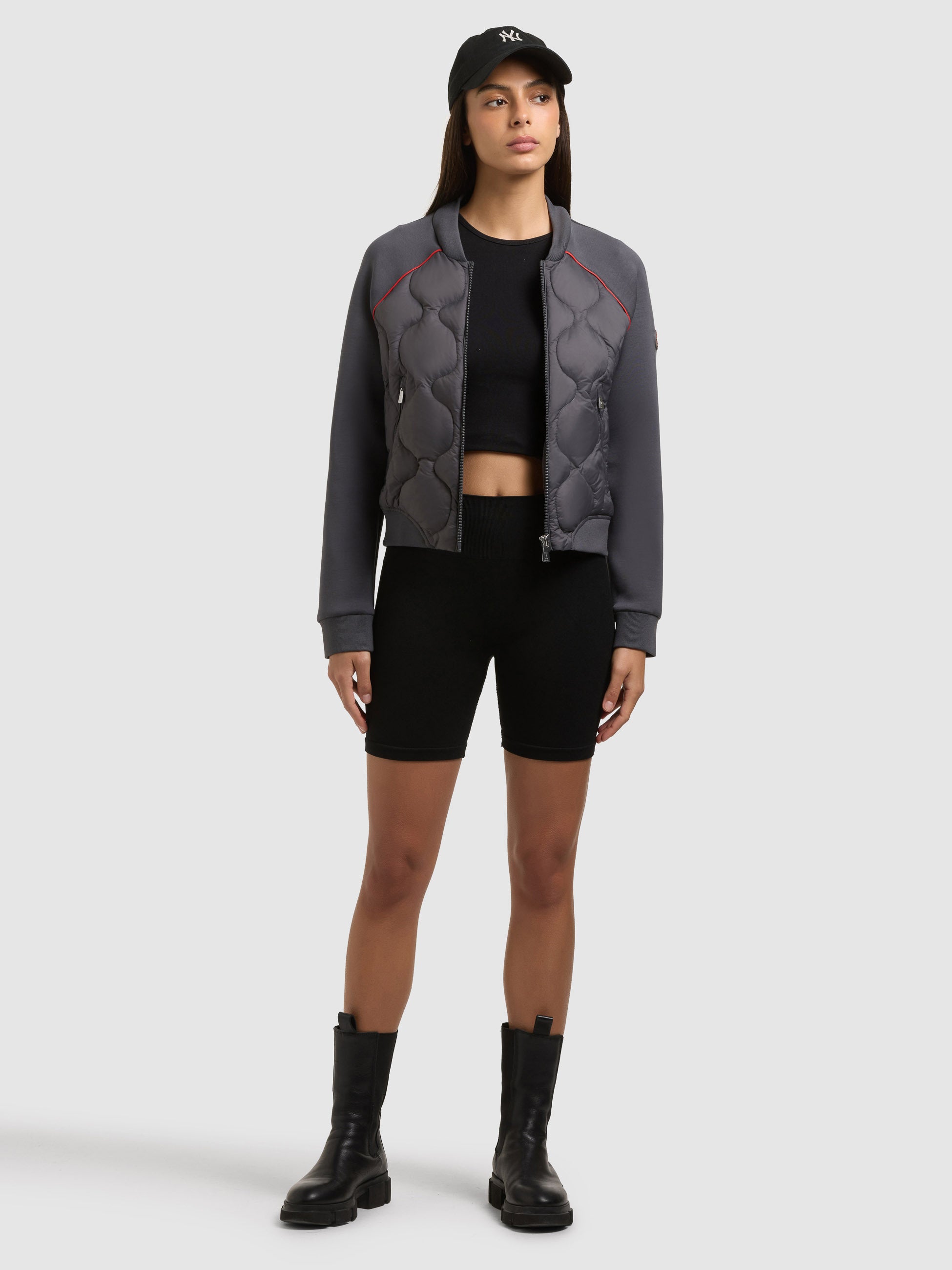 khujo-malaya-damen-jacke-slate-grey-kurz image 6