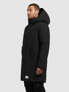 khujo-coat-fogg-black-regular-fit-parka-schwarz image 5