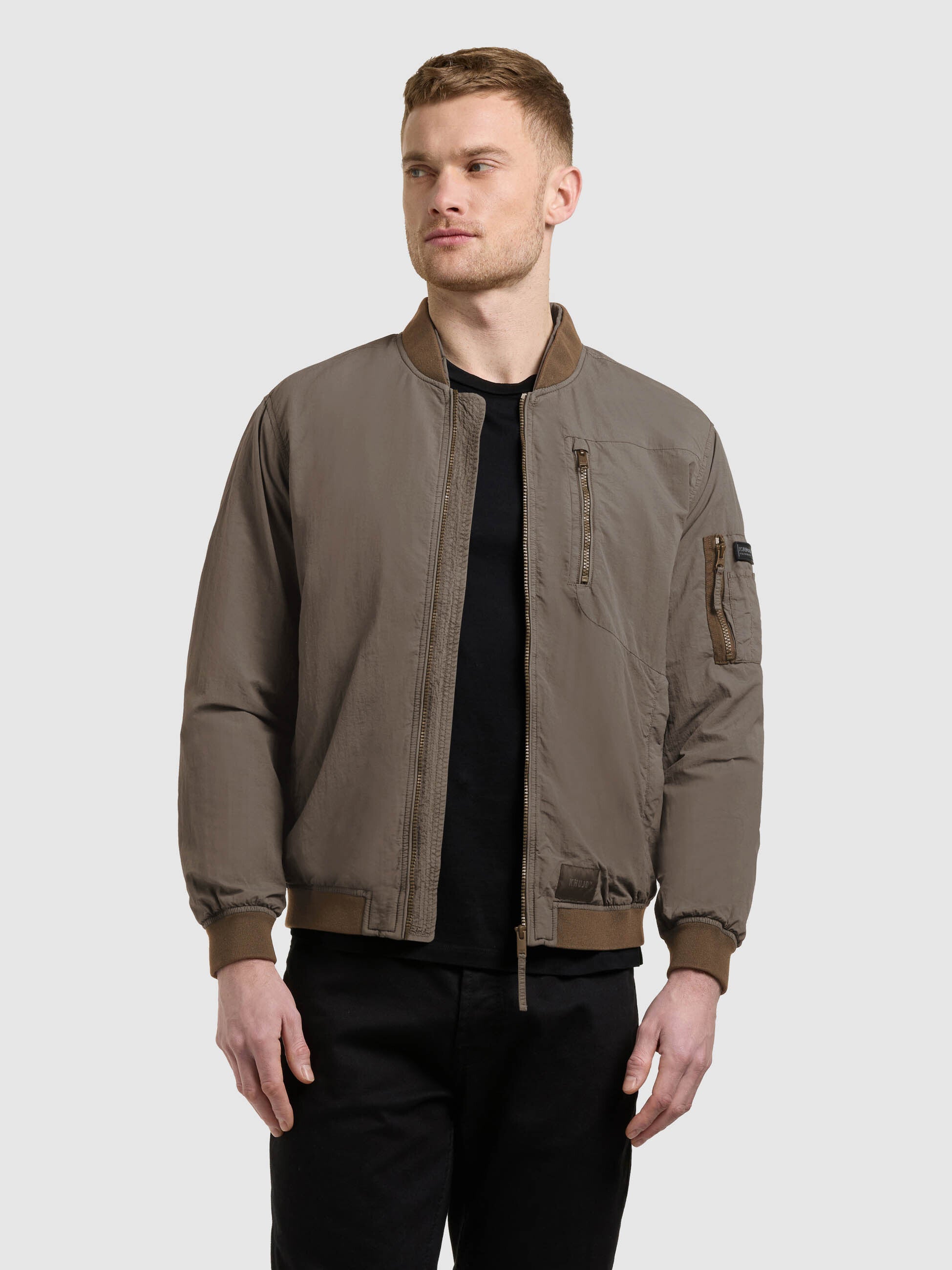 khujo-ibe-blousonjacke-latte-brown image 1