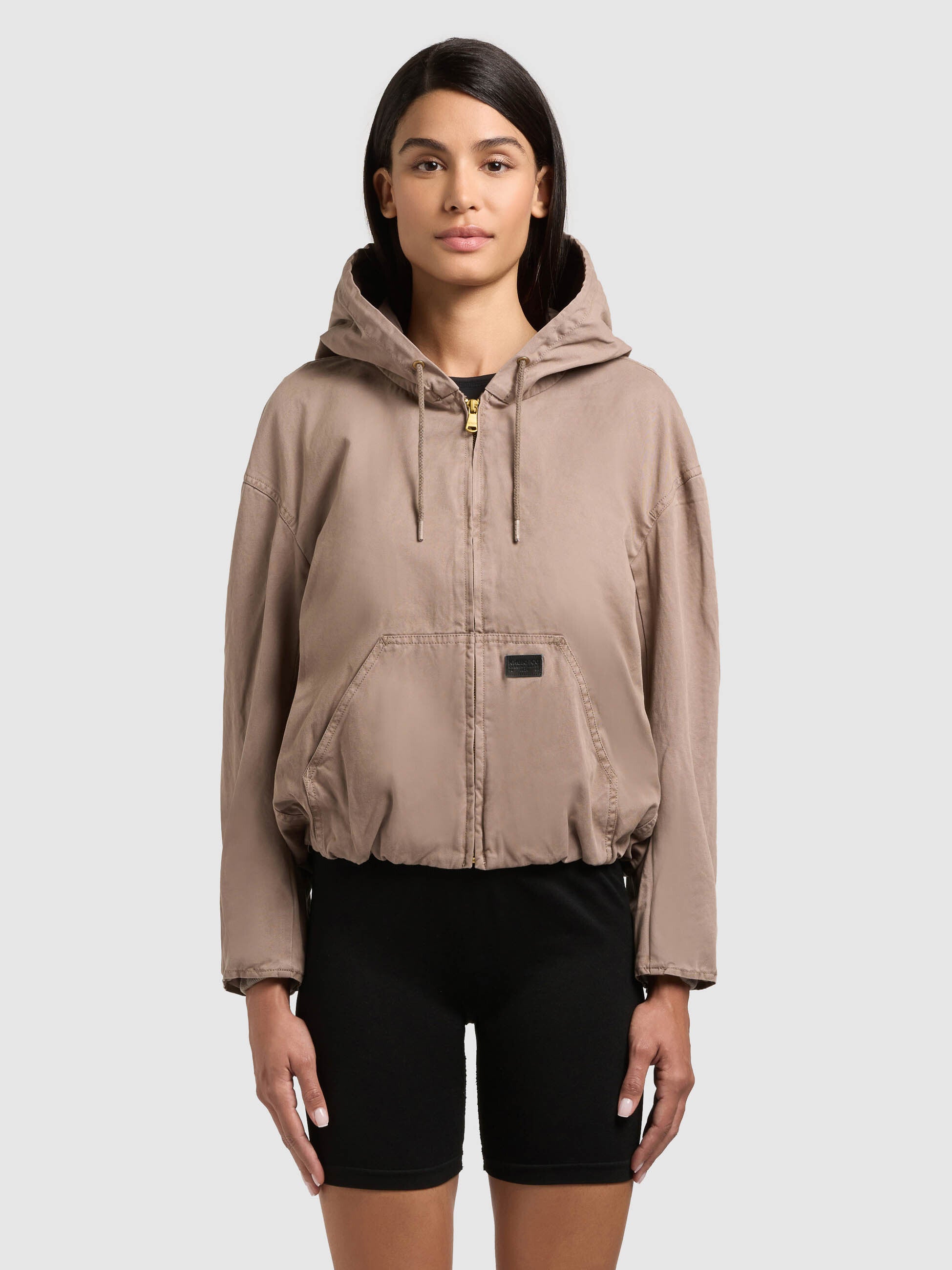 khujo-judy-damen-blousonjacke-latte-brown image 4