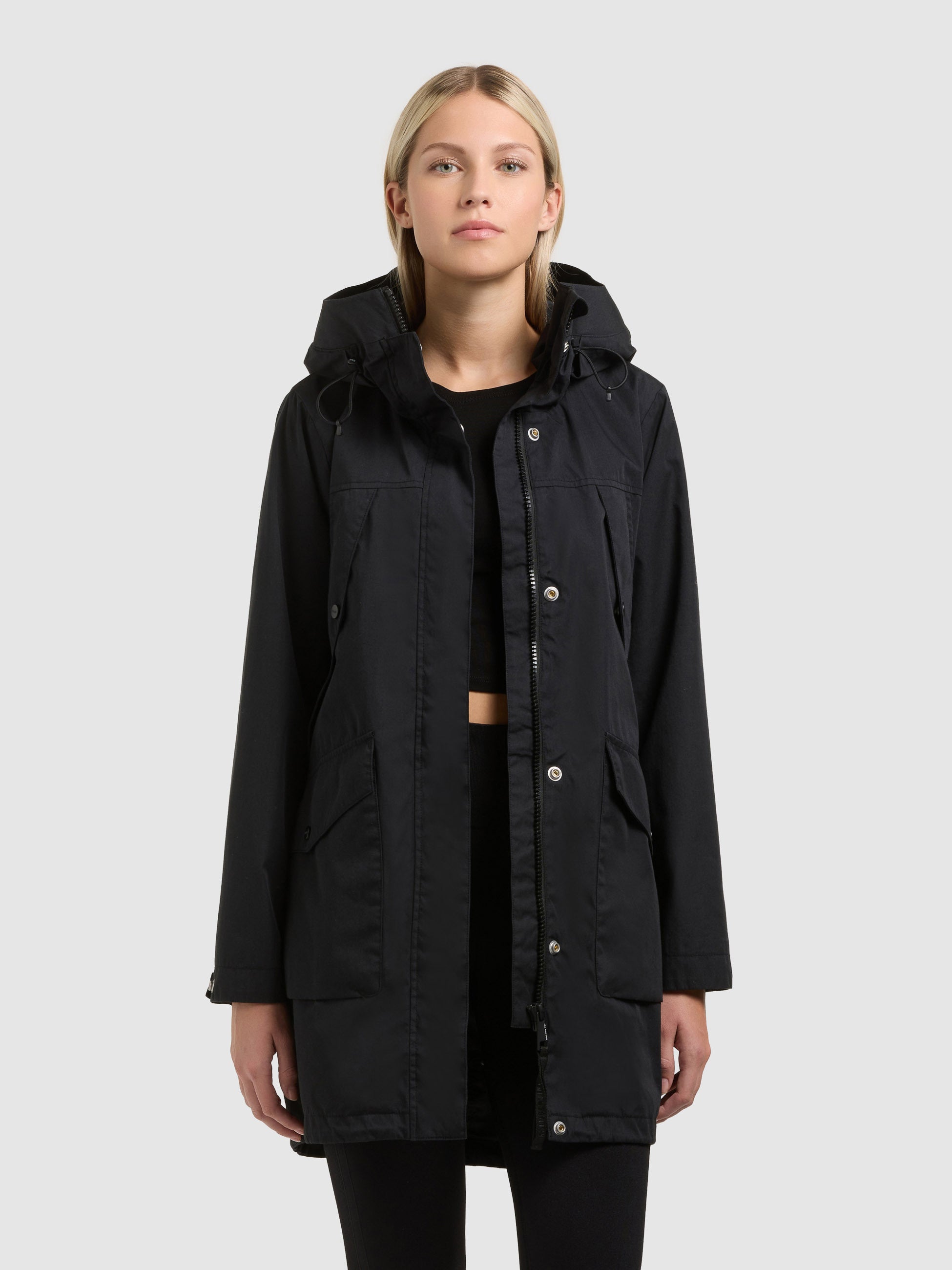 khujo-mantel-agev-black-bergangsparka-aus-baumwoll-mix-regular-fit image 4