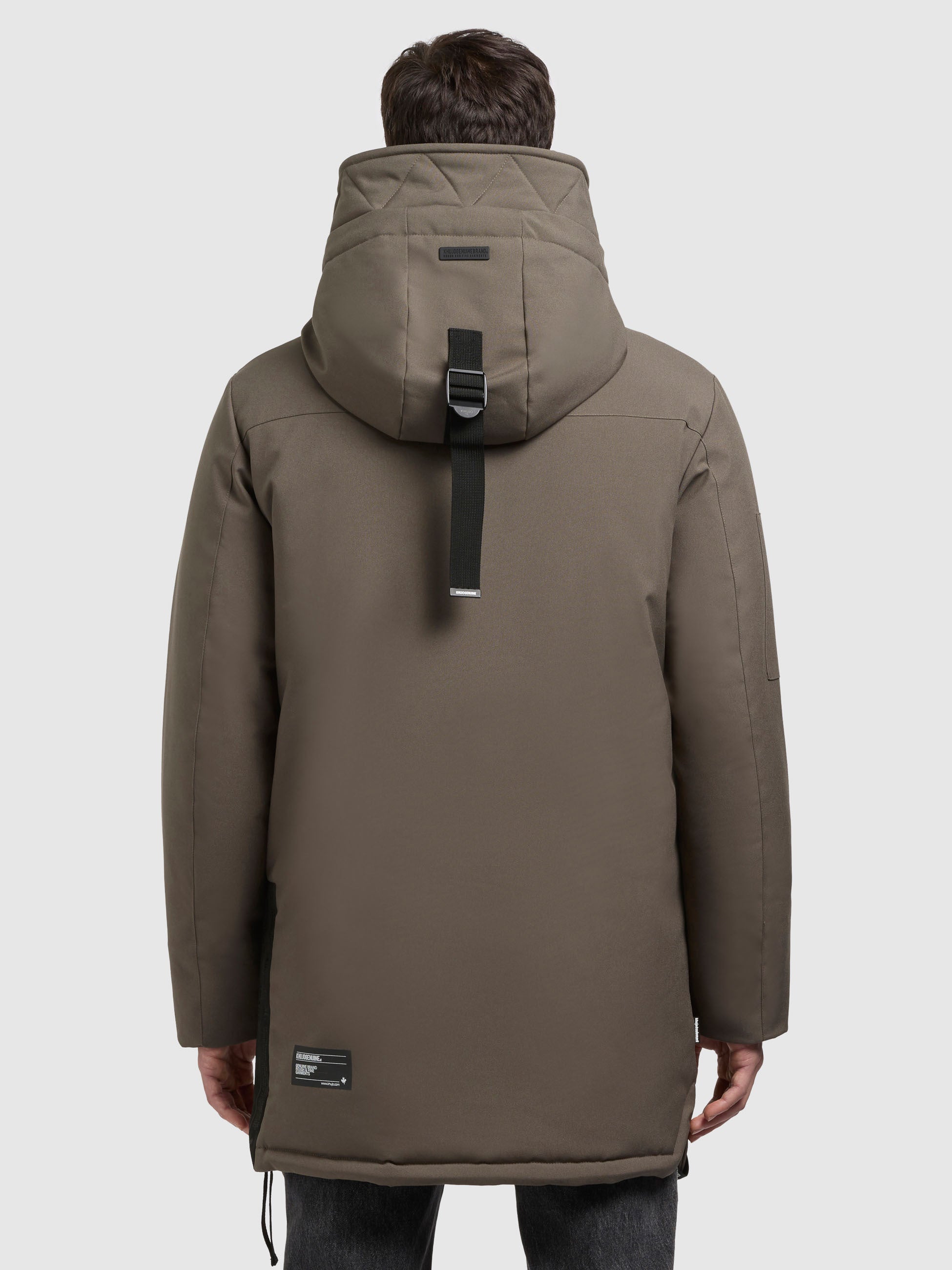 khujo-carl2-mantel-khaki-herren-parka-loose-fit image 3