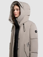 khujo-coat-luggs-greige-wintermantel image 7