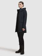 khujo-yoni-jacket-dark-blue-wasserabweisend image 2