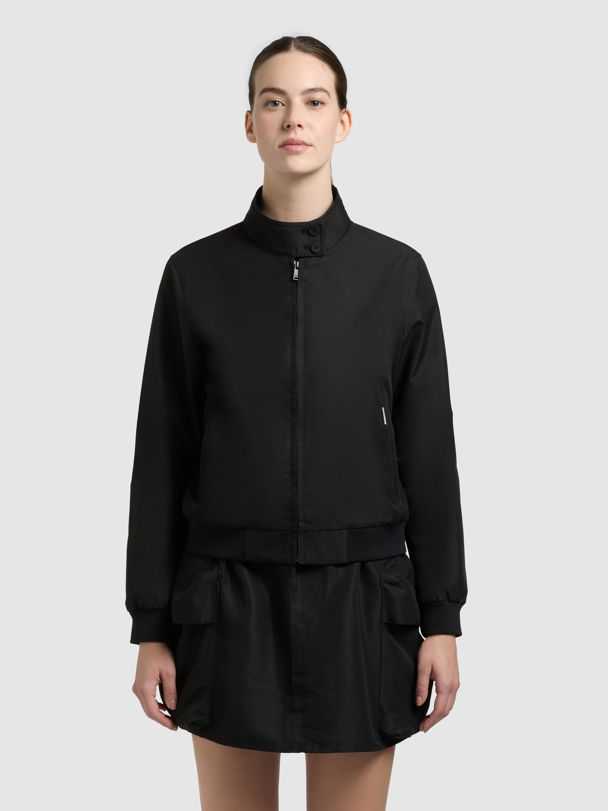 khujo-jacke-liesel-black-damen-blouson-stehkragen image 4