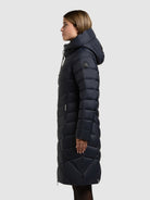 khujo-coat-odana4-midnight-blue-knielanger-steppmantel image 5