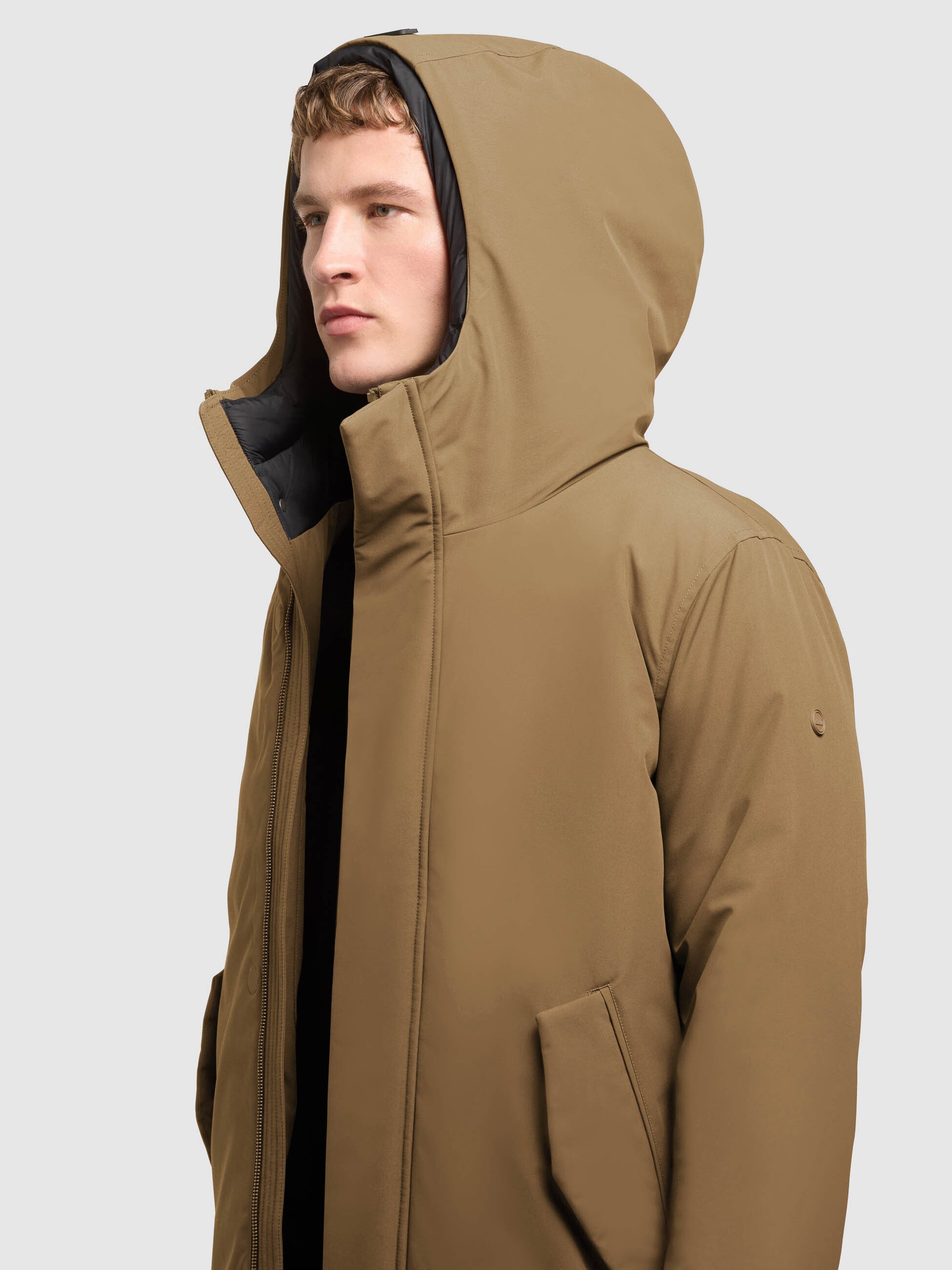 khujo-mantel-fogg2-oozey-brown-damen-parka-regular-fit image 7