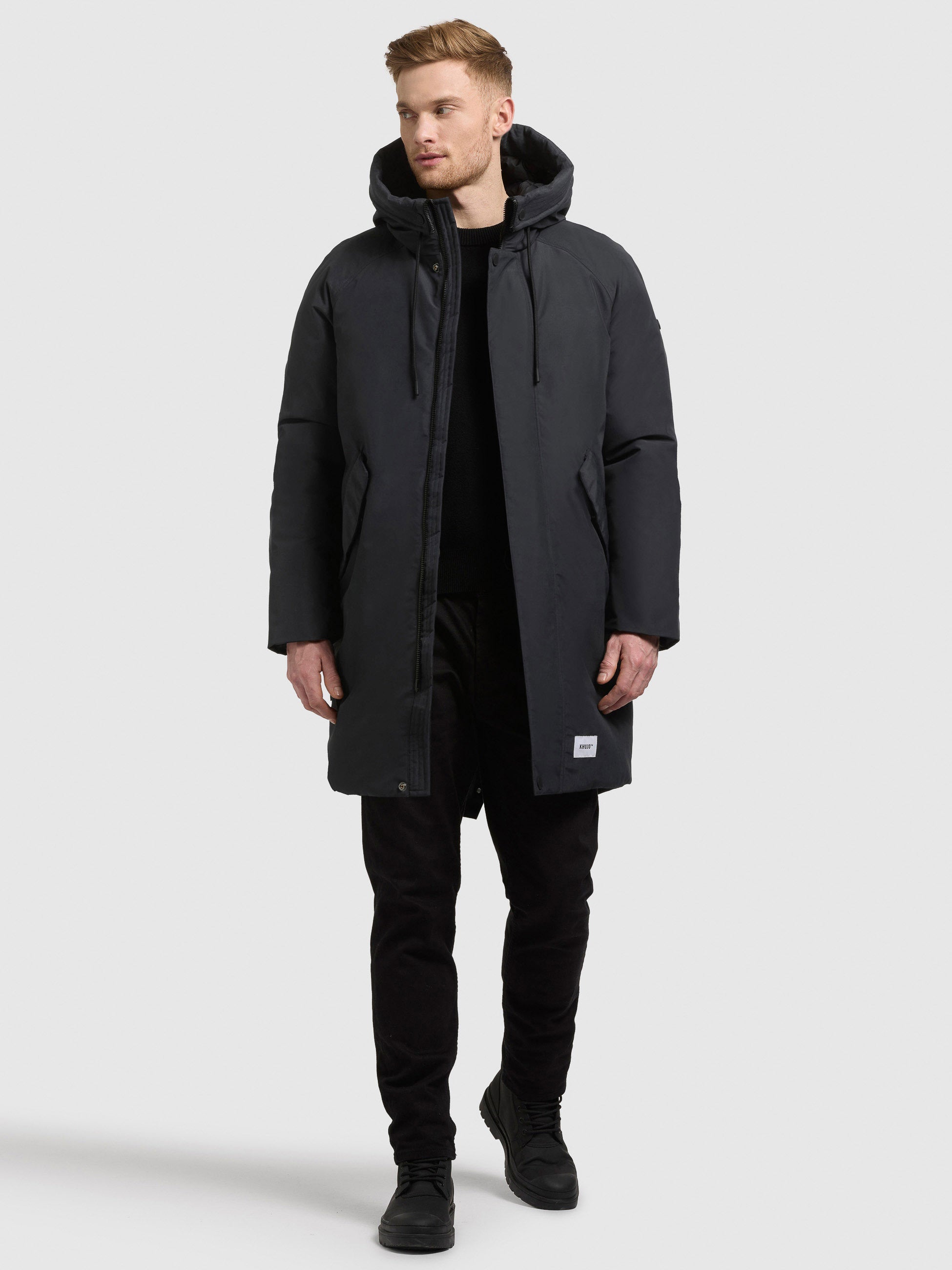 khujo-mantel-anth2-damen-parka-mantel-obrage-grey image 1