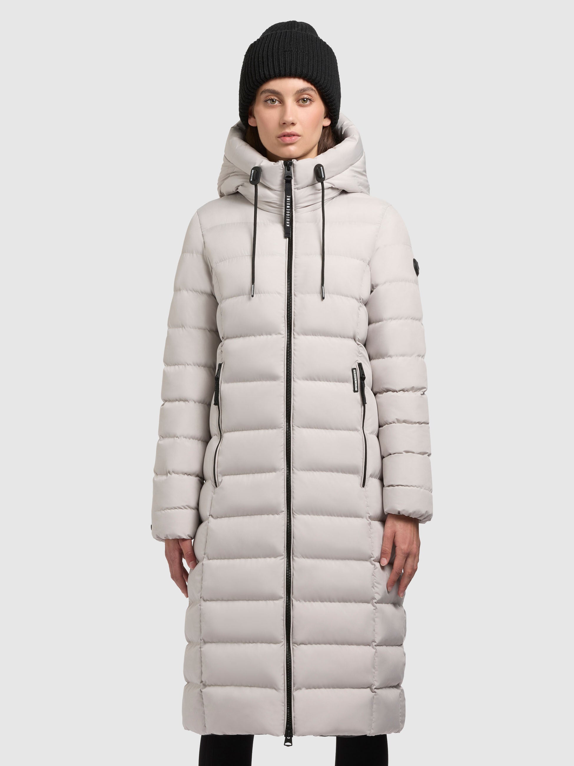 khujo-mantel-simmie-hellgrau-damen-steppmantel-knielang-regular-fit image 4