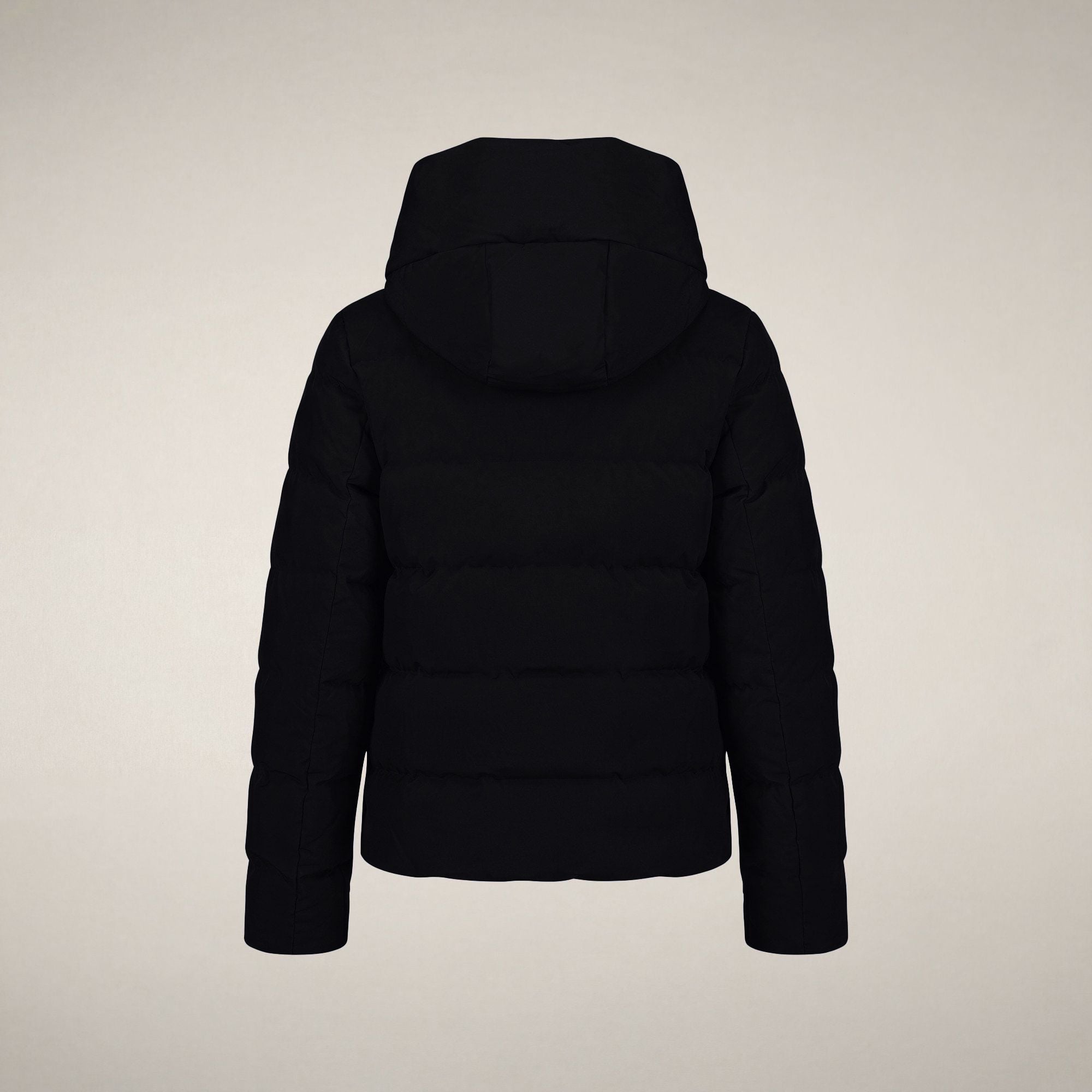 save-the-duck-arena-damen-parka-kurz-schwarz image 4