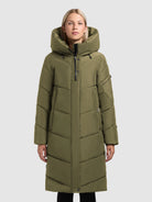 khujo-jange2-matt-damen-steppmantel-fern-green-loose-fit image 4