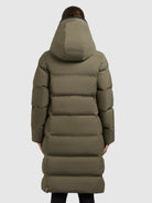 khujo-coat-finnie3-light-moss-green-damen-steppmantel image 3