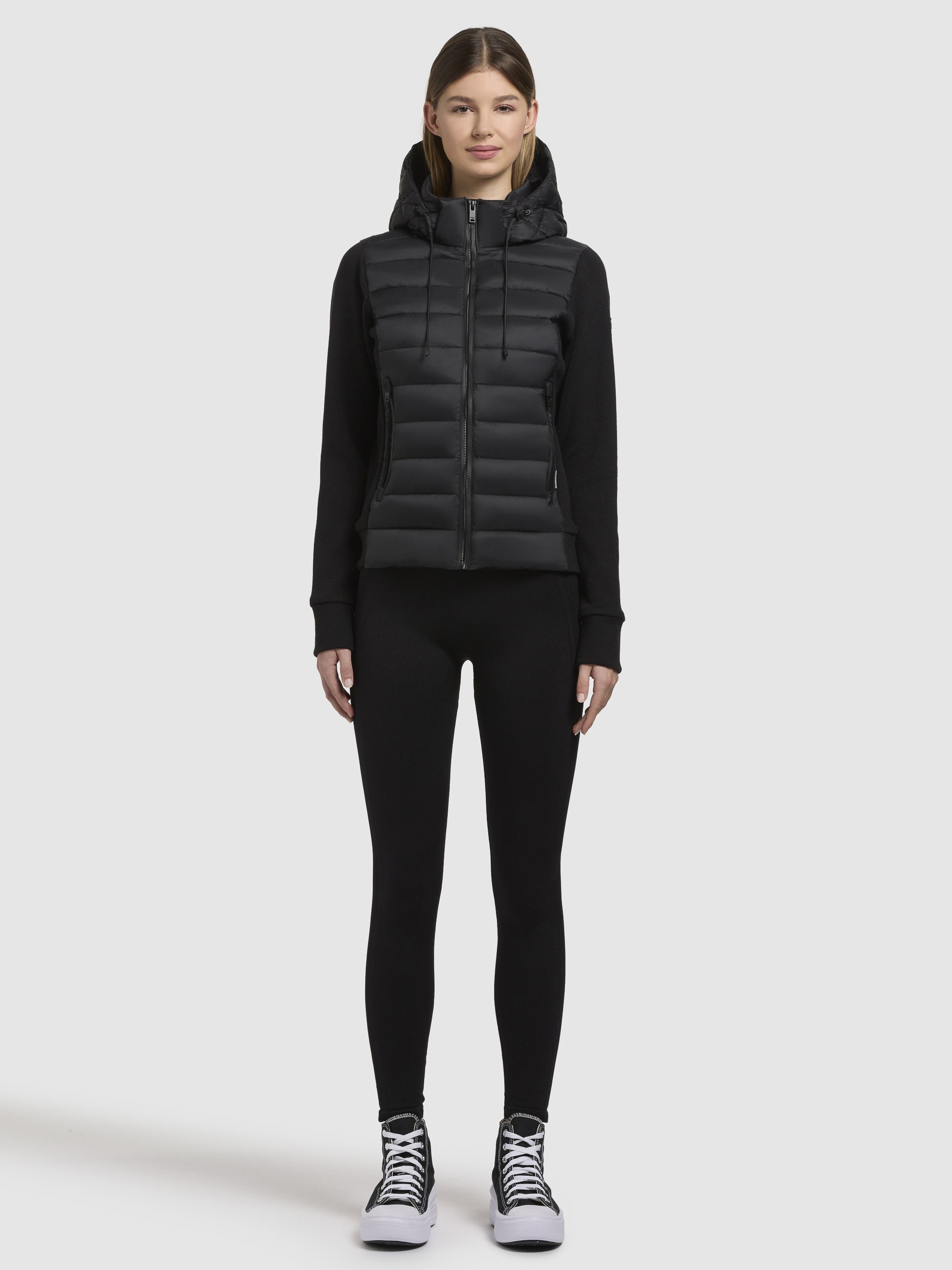khujo-athi-damen-steppjacke-schwarz image 6