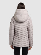 khujo-jacke-pace-wattierte-damen-steppjacke-mit-kapuze-in-blizzard-grey image 3