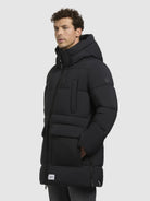 khujo-coat-welm-matt-black-wattierter-damen-steppmantel-mit-kapuze image 5