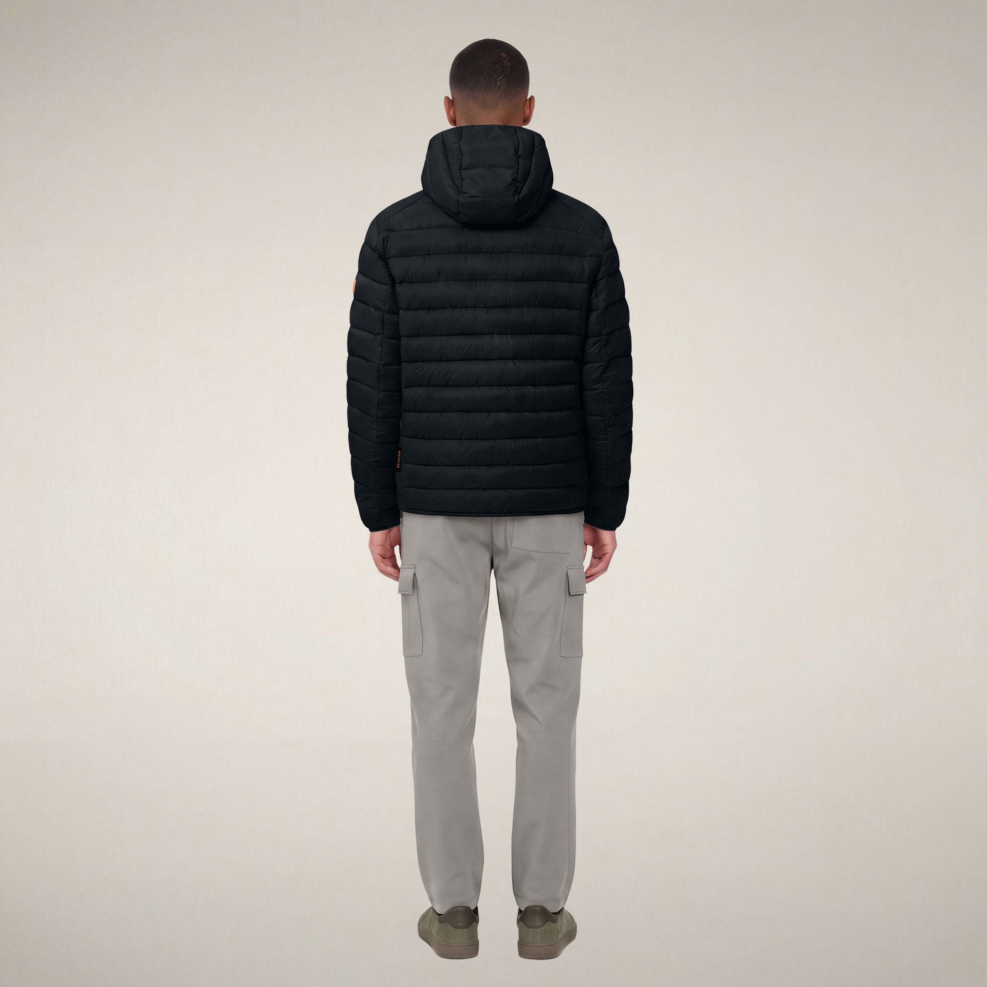 save-the-duck-jeanluc-herrenjacke-mit-kapuze-5-way-system-gr-n-schwarz image 2