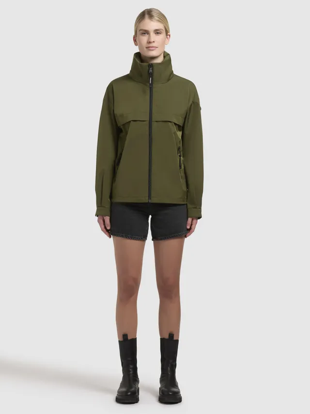 khujo-raibe-jacke-olivgr-n-damen-sommerjacke-regular-fit-h-ftlang image 1