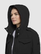 khujo-alimina-damen-steppjacke-schwarz image 7