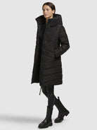 khujo-coat-pluz-black-damen-wintermantel-wattiert image 2