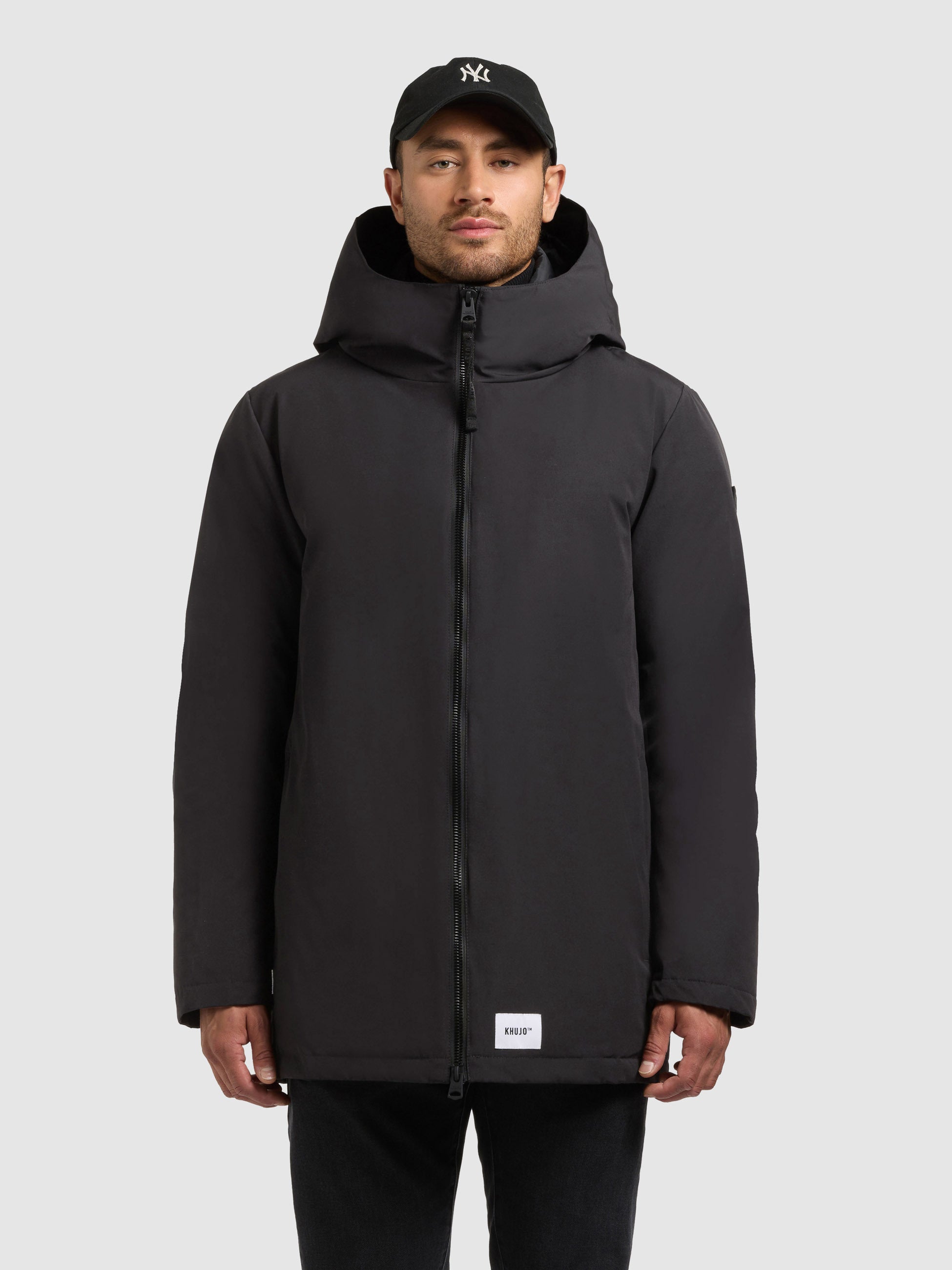 khujo-nedd-winterjacke-obrage-grey-parka image 4