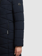 khujo-coat-tiff-port-blue-steppmantel-damen image 8